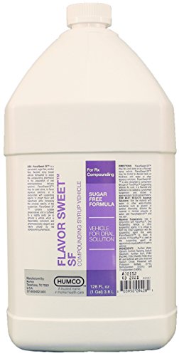 Humco 9428001 Flavor Sweet, Sf, 1 Gal. Compounding Syrup For Medication #TOP4
