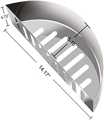 stainless steel charcoal basket