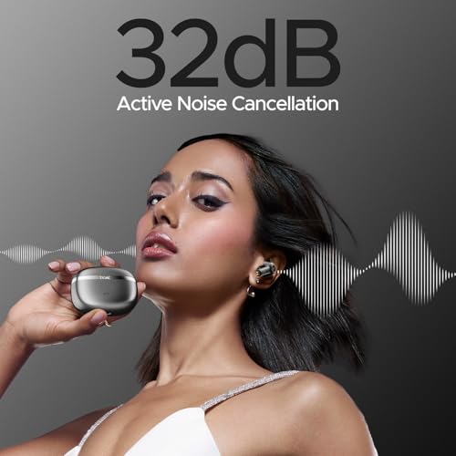 Image of boAt Nirvana Ion ANC, Active Noise Cancelling (~ 32dB), 120 Hour Battery, App Support, Crystal Bionic Sound, 4Mics ENx, v5.3 Bluetooth Earphones, TWS Earbuds Wireless Earbuds with Microphone