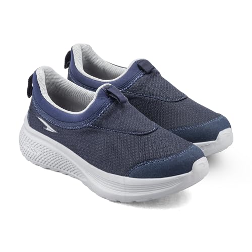 Image of ASIAN Wonderwalk-31 Men's Walking Shoes | Slip-On Daily Walk Trainer with Breathable Knit Mesh, Memory Foam Comfort & Lightweight Design