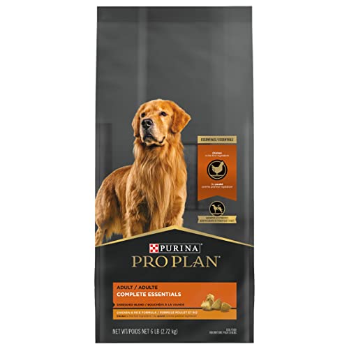 Image of Purina Pro Plan High Protein Dog Food with Probiotics for Dogs, Shredded Blend Chicken & Rice Formula - 6 lb. Bag (Pack of 2)