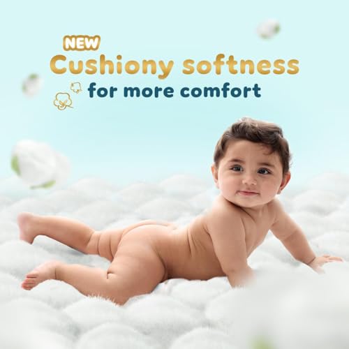 Image of Pampers Premium Care Pant Style Baby Diapers M 104 Count | No Marks Design | Voted India's #1 Softest Diaper | All in 1 diaper with 360 Cottony Softness (Pack of 3)