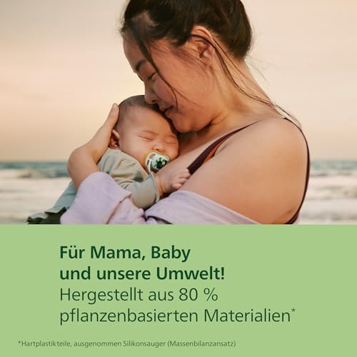 Philips Avent ultra air Schnuller – kiefergerecht geformtes Design, für Babys, 0–6 Monate, weicher, symmetrischer Silikonsauger, BPA-frei, 2 Sterilisationsbehälter, 4er-Pack, SCF087/19 5