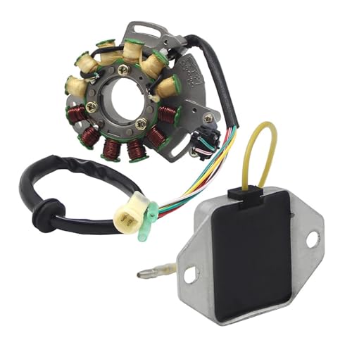 Regulador voltaje y estator magnético de Yamaha Banshee 350 YFZ350 4