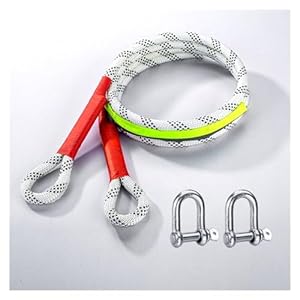 Qwwqydy Abschleppgurt 10 Tonnen 7m Zugseil