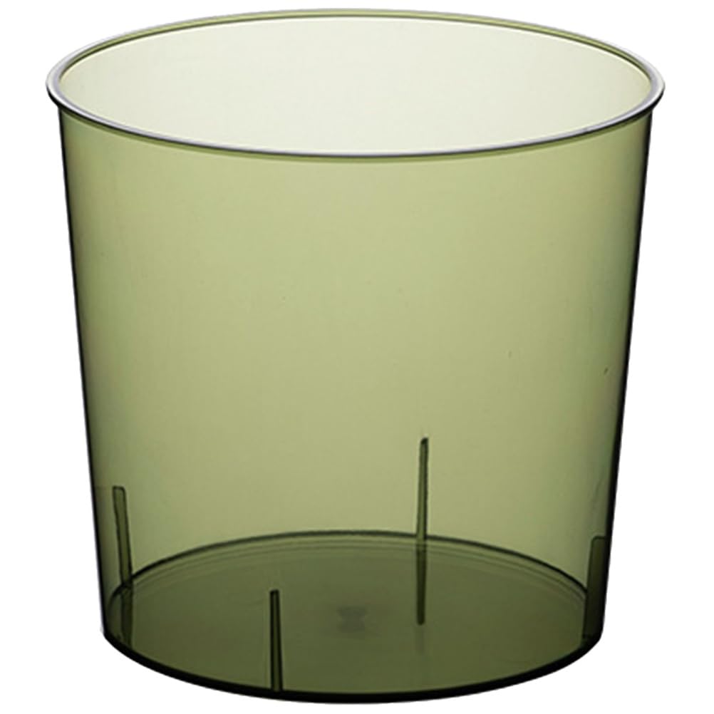 Image of LIFKOME Clear Large Capacity Trash can Transparent Plastic Wastebasket for Kitchen Bathroom Office Storage and Garbage Organization