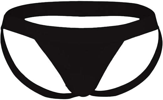 flirty touch Men’s Low-Rise Jockstrap Brief – Soft Cotton-Blend Supportive Pouch, Breathable Waistband
