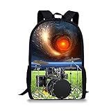 Multifunción: esta es una mochila elegante y personalizada, adecuada para muchas ocasiones. Adecuado para que los niños vayan a la escuela, viajes al aire libre, camping, universidad, compras, ciclismo.