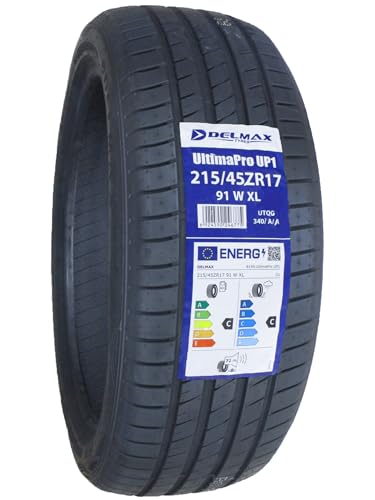 DELMAX デルマックス サマータイヤ UltimaPro UP1 215 45R17 91W 車 バイク