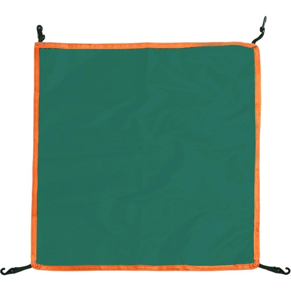 Sslvya Camping Tent Tarp, Waterproof Tarpaulin Sunshade Awning Hammock Canopy Camping Awning Rain Fly Shelter
