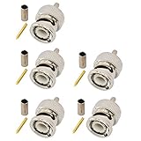 Packet include: 5 Stücke BNC Stecker Crimp Plug ST RF Connectors