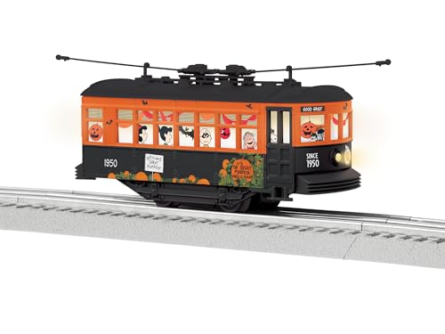 Lionel Peanuts Halloween “It’s The Great Pumpkin” O Gauge Model Train Trolley