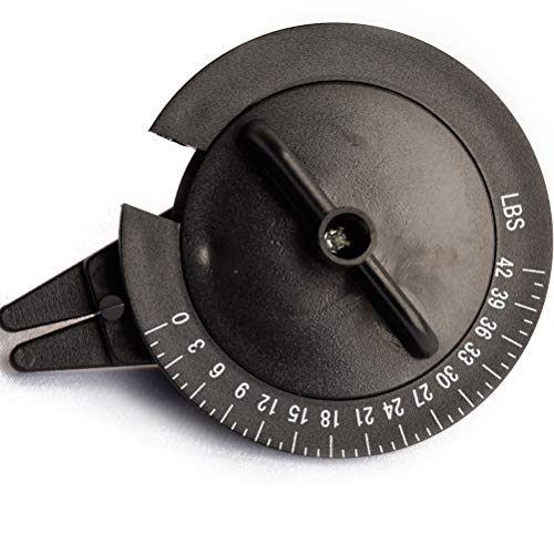 Seaner Stringmeter String Tension Tester Meter for Badminton -Black