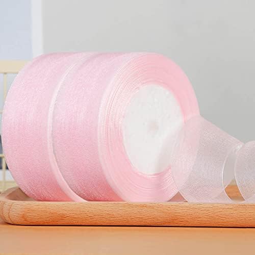 ZYOOO 2 Roll Natural Jute,2cm x 10m Craft Ribbon Burlap Ribbons - Rustic Hessian Ribbon