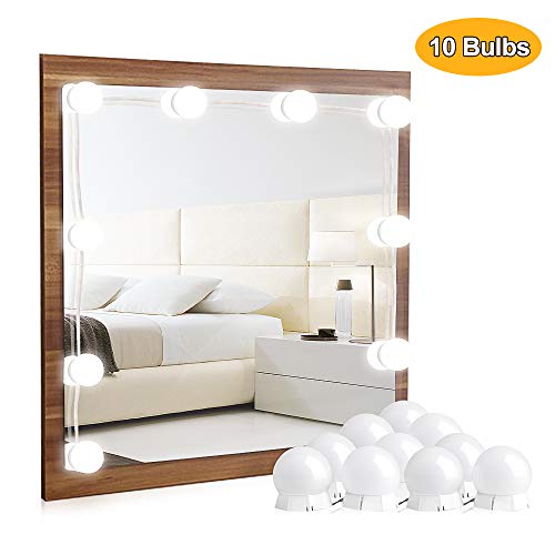 Vanity Lights for Mirror - Hollywood Style LED Vanity Mirror Lights Kit