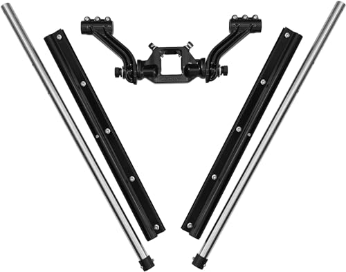 Image of 2 inch Hitch Mounted Mud Flaps, Mud Flaps for Most Pickup Truck, Adjustable Width from 66.75 inch to 97 inch
