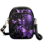 GIFTPUZZ Cross Body Bag for Women Soft Leather Wallet Phone Bag with Multi Pockets 6.74 * 3.08 * ...
