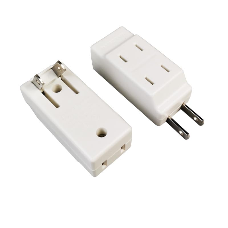 Amazon.co.jp: 分岐コンセント 3個AC口 電源タップ90°回転式コンセント