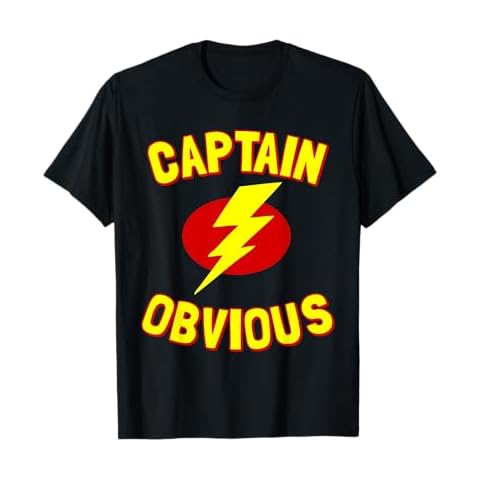 Captain Obvious T-Shirt T-Shirt Cover