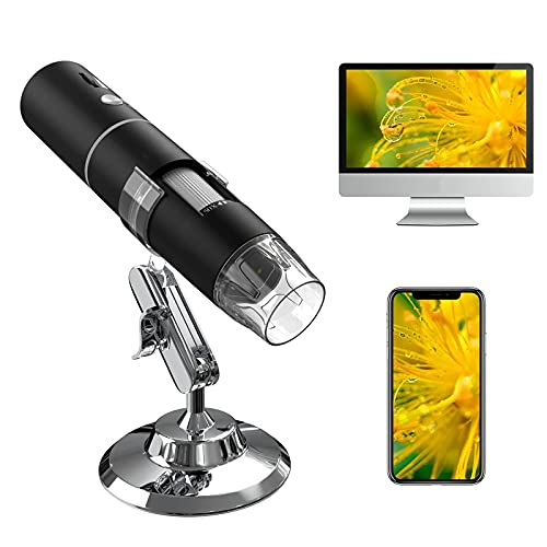 デジタル 顕微鏡 2MP 50-1000倍 充電式usb 電子顕微鏡拡大鏡内視鏡 Amazon | WIFI デジタル 顕微鏡 マイクロスコープ 2MP 50-1000X