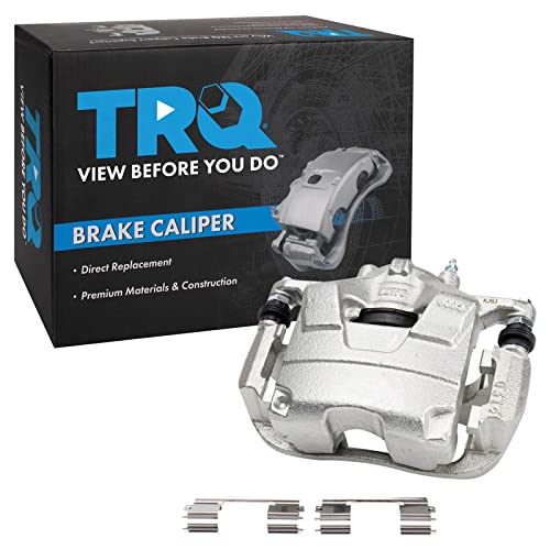TRQ Front Left Brake Caliper w/Bracket Drivers Side Compatible with 2013-2017 Buick Encore 2012-2017 Verano 2014-2015 Chevrolet Cruze 2015-2017 Trax 2011-2015 Volt