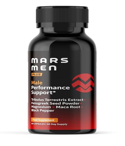 Mars Men Plus - MarsMen Plus Supplement Natural Support Capsules MarsMen Plus Vitamin Advanced Formula Mars Man Plus Premium Multivitamin Overall Health Wellness Slim Warriors