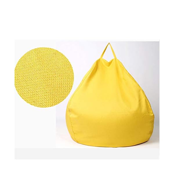 NANANA Sitzsack Bean Bag Covers Füllung Indoor Bodenkissen Chair Sitzsäcke Möbel Kissen Sessel Sofa Ergonomische Lazy… – Bild 8