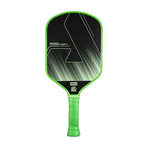Image of JOOLA Ben Johns CAS 16mm Carbon Fiber Pickleball Paddle - CAS Surface Tech - Control & Power Paddle - USAP Approved - Aero Curve - Feel-Tec Pure Grip - NFC Chip