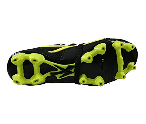 Concord Men's Soccer Cleats S160 XN Color Black/Green Leather3