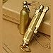 Handmade WWI WWII German Vintage Brass/Copper Trench lighter and Solid Brass fuel bottle