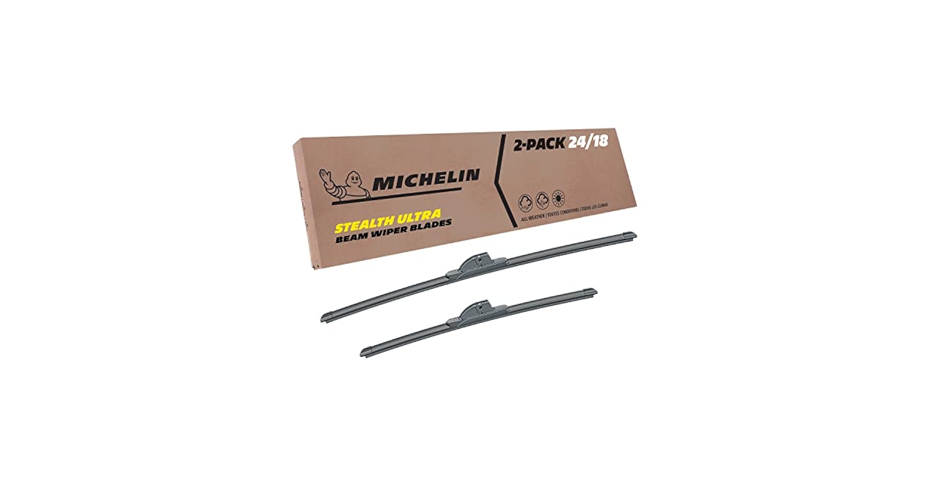 Amazon.com: Michelin 19-2418SUBA Stealth Ultra Twin Pack 24