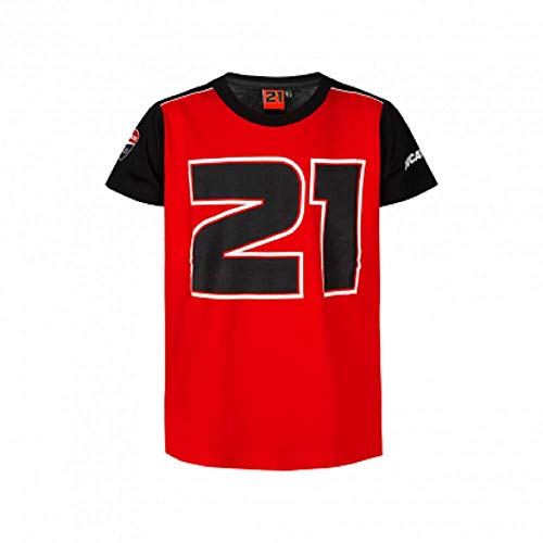 T-Shirt Ducati Corse 21 Troy Bayliss pour Fille - Vêtement Moto Enfant