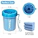 Tinioey Dog Paw Cleaner for Dogs, Dog Paw Washer, Muddy Paw Cleaner, Pet Foot Cleaner, Dog Paw Protector Kit