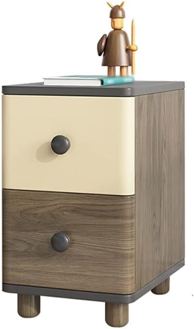 Nightstand Bedside Table European-Style Simple Household Drawer Storage Cabinet Living Room Bedroom Bedside Storage Drawer Small Cabinet Bedside End Table