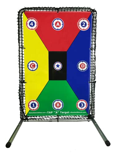 TAP ‘K’ Target | Durable, Color-Coded,and Visual Targets for Elite Baseball Throwing Practice
