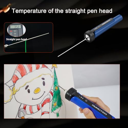 3 in 1 Foam Cutter Tool Kit, Up to 662 Degrees Fahrenheit Blue Foam Cutter Electric Foam Cutting Tool,Heated Foam Carving Knife Kit