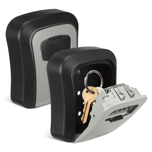 Caja para llaves para evitar olvidos con soporte seguro pared 2