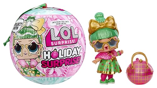 L.O.L. Surprise! Holiday Surprise - Lametta - mit Einer Sammlerpuppe, 8...