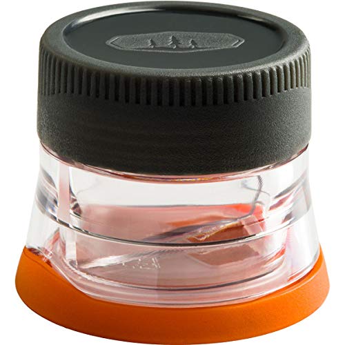 GSI Outdoors Booster Salt and Pepper Shaker, Compact and Waterproof for Outdoors, 2.1 x 2.1 x 1.8 inches