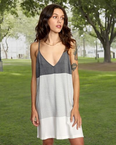 Image of RVCA Women's Jade Woven Spaghetti Strap Dress