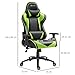 Vinsetto Silla Gaming Ergonómica Silla de Juego Giratoria Ajustable en Altura con...