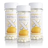 XyloBurst - Xylitol Mints | Sugar Free Breath Mints for Oral Health | Gluten Free, Vegan, Keto Friendly | Aspartame Free Mints | Lemon | 200 Count Jar, 3-Pack