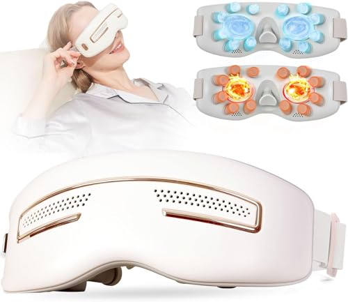 GANOEL Heated & Cooling Eye Massager with Bluetooth