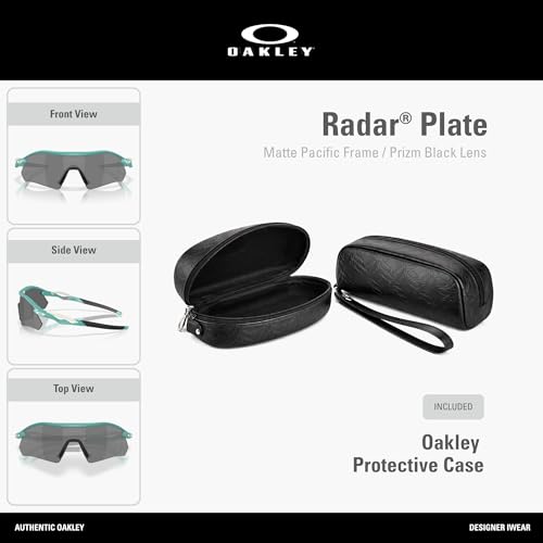 Image of Oakley Unisex Radar Plate Rectangular Sunglasses