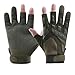 keynoyin Outdoor Rock Climbing Gloves for Men and Women, Training Anti-Slip Protective Cycling gloves-297 Black-L