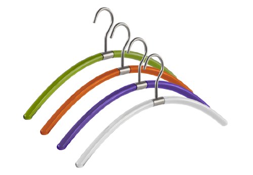 Pador Concept GmbH Kunststoff-Kleiderbügel Fashion, 4 Stück (orange) Cover