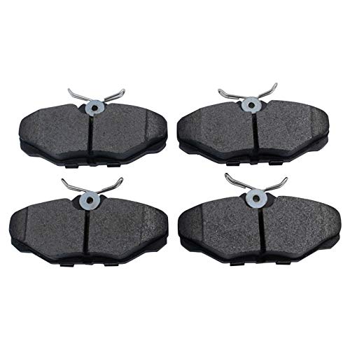 Image of TRQ Rear Brake Pad and Rotor Set Semi Metallic