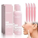 Dermaplaning Tool for Face - Hair Identifier Spray for Face Dermaplaning - 2024 New Hair Identifier Spray for Face Shaving - Moisturizing and Skin Care Dermaplaning Spray (2 Set)