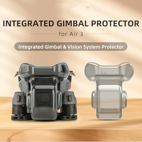 Protector de cardán DJI Air 3 soluciona vibraciones en transporte funda de lente 3