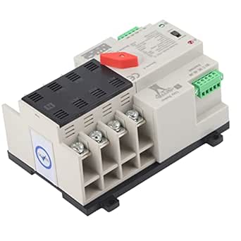 Mini 2p 100a 220v Reliable Din Rail Mounted Dual Power Automatic